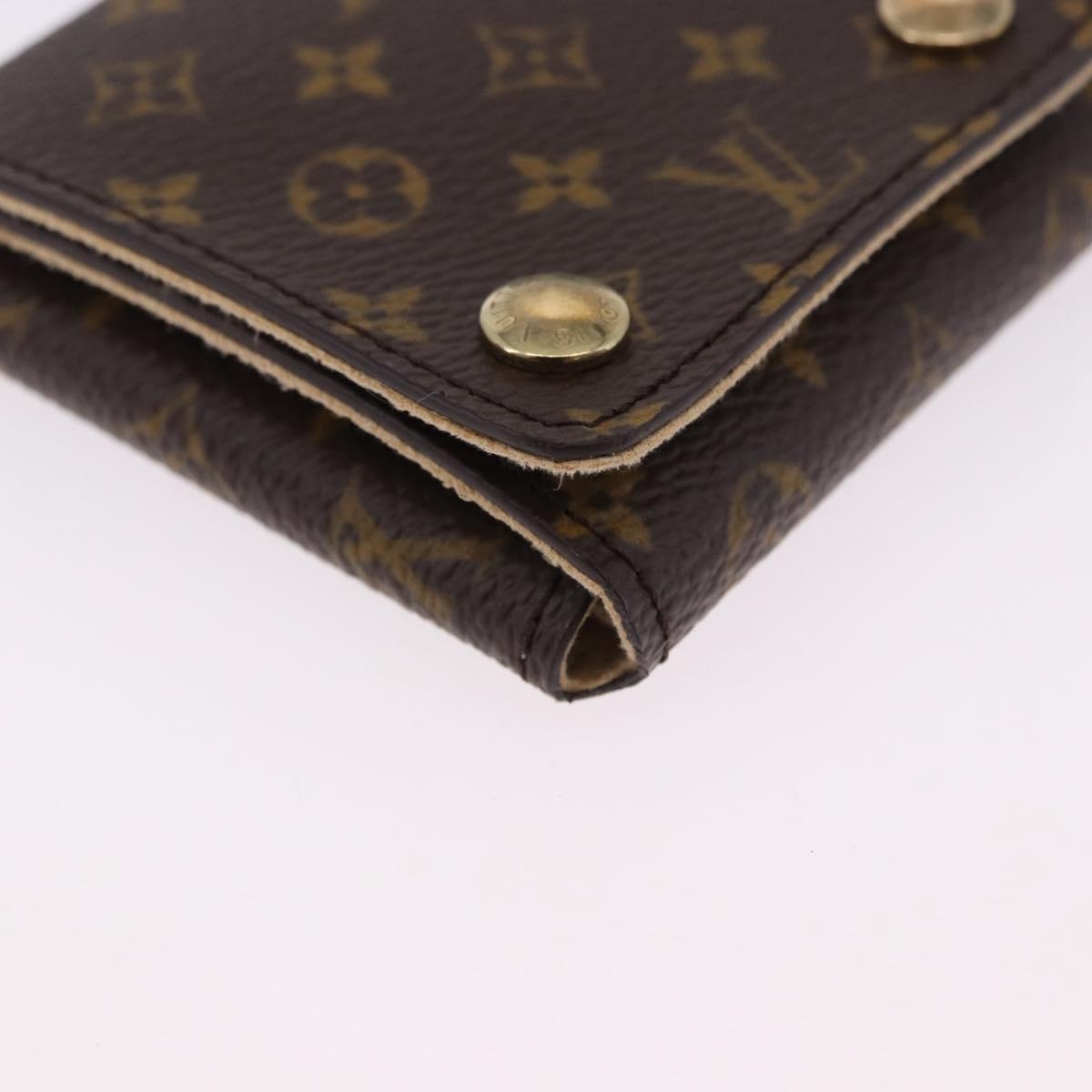 LOUIS VUITTON Monogram Jewelry Accessory Case LV Auth 191798V