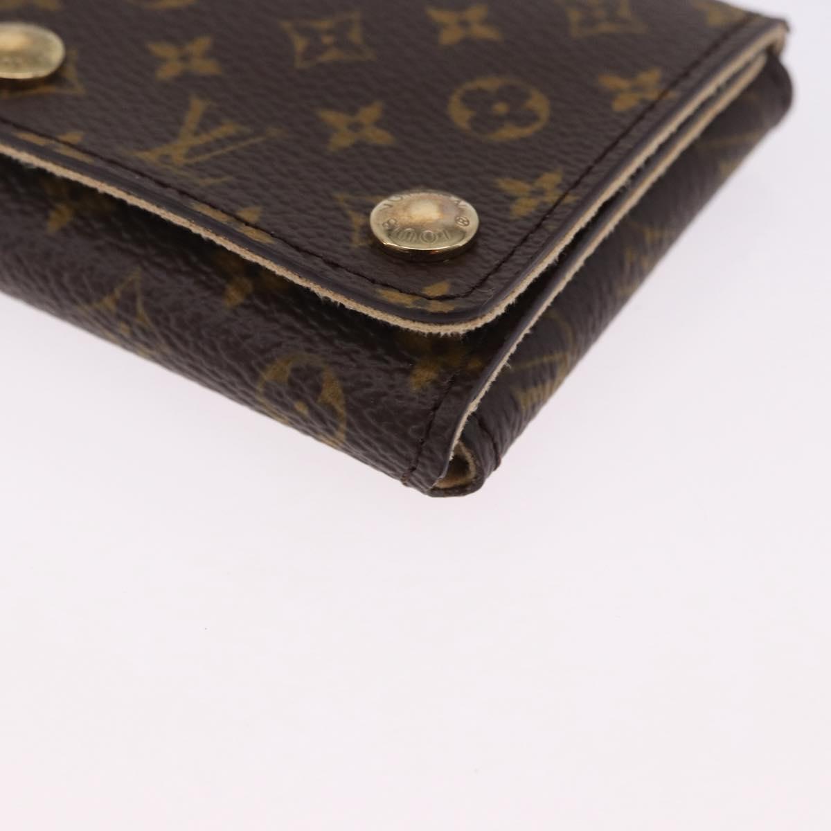 LOUIS VUITTON Monogram Jewelry Accessory Case LV Auth 191798V