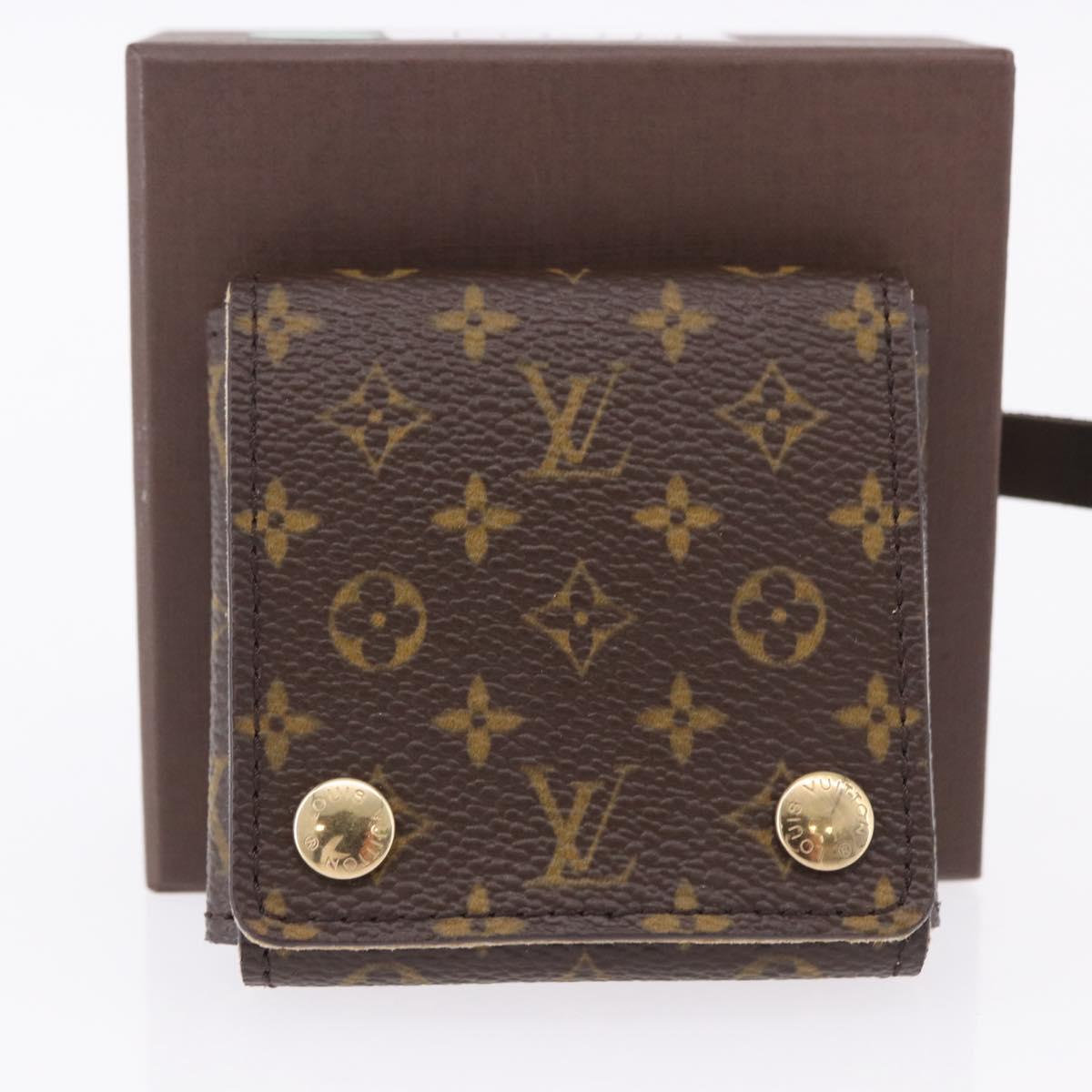 LOUIS VUITTON Monogram Jewelry Accessory Case LV Auth 191799V
