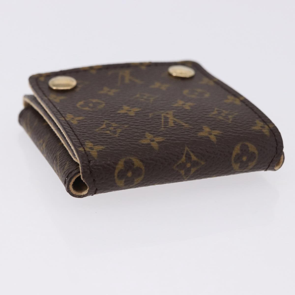 LOUIS VUITTON Monogram Jewelry Accessory Case LV Auth 191799V