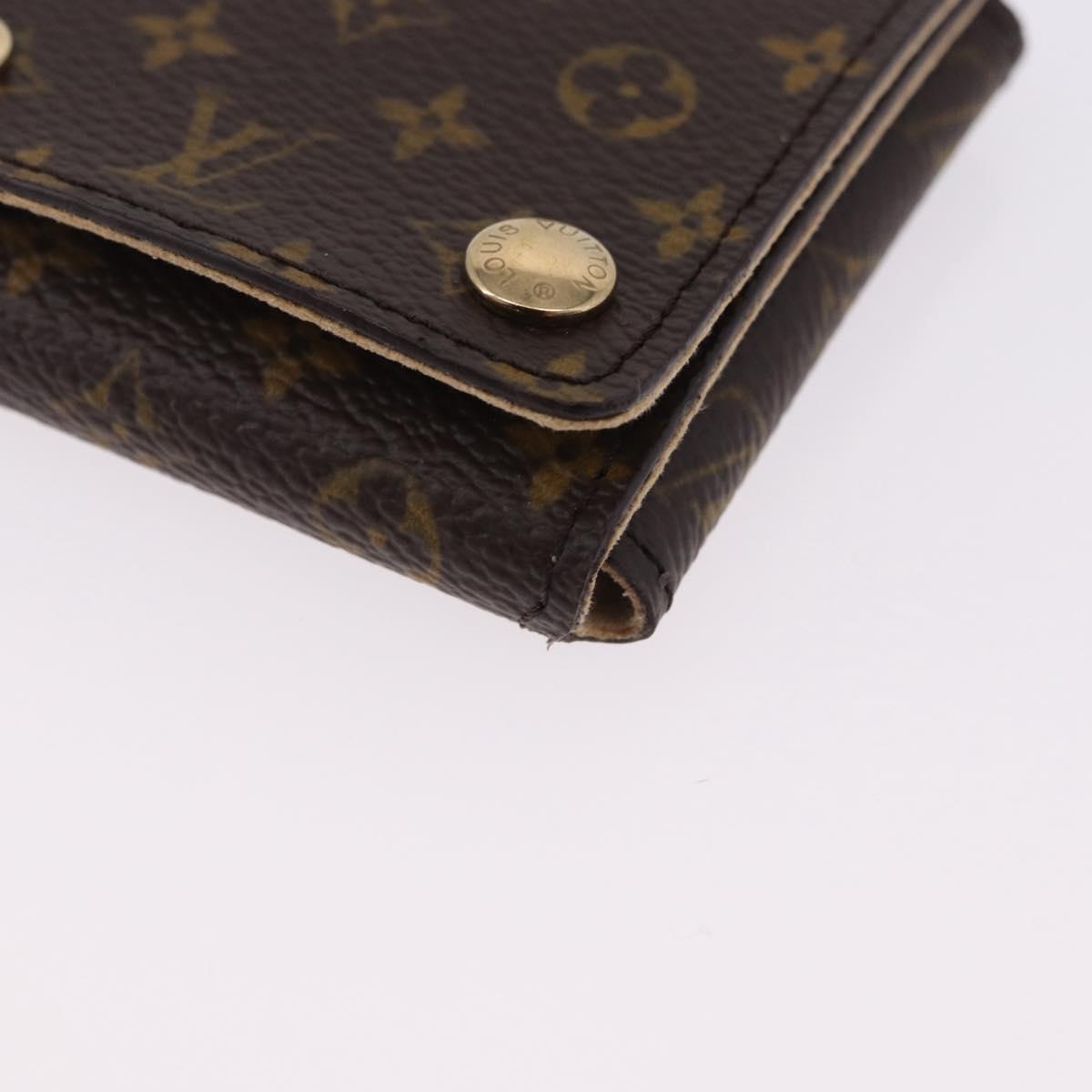 LOUIS VUITTON Monogram Jewelry Accessory Case LV Auth 191799V
