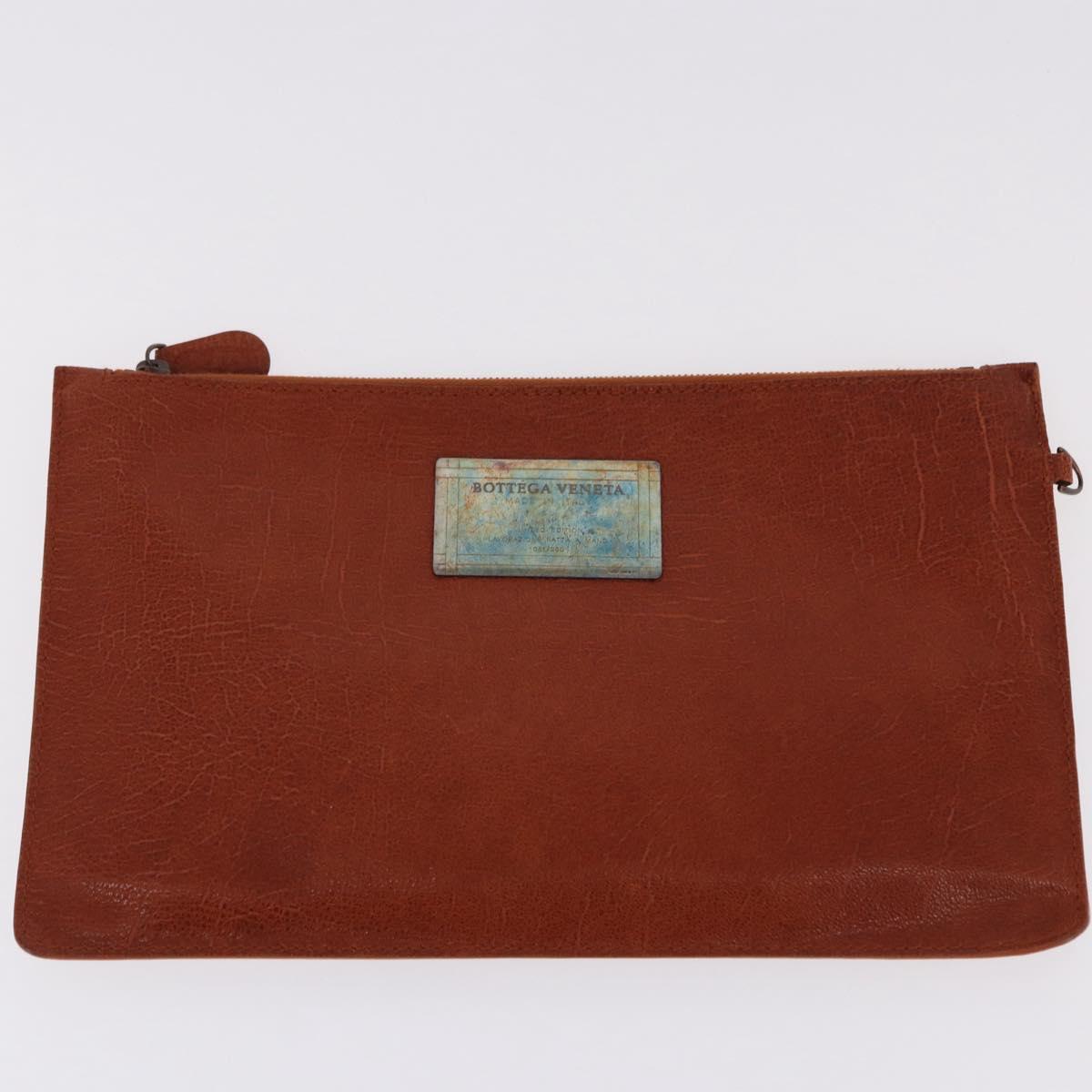 BOTTEGA VENETA INTRECCIATO Cabas PM Hand Bag Leather Brown 141498 Auth 191828V