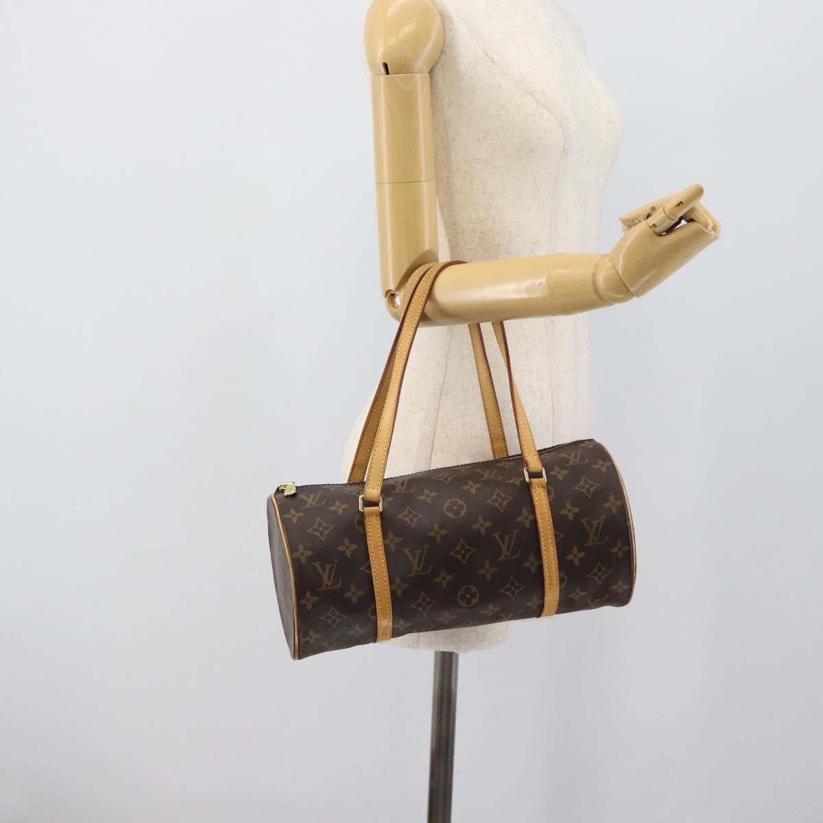 LOUIS VUITTON Monogram Papillon 30 Hand Bag M51385 LV Auth 191857V