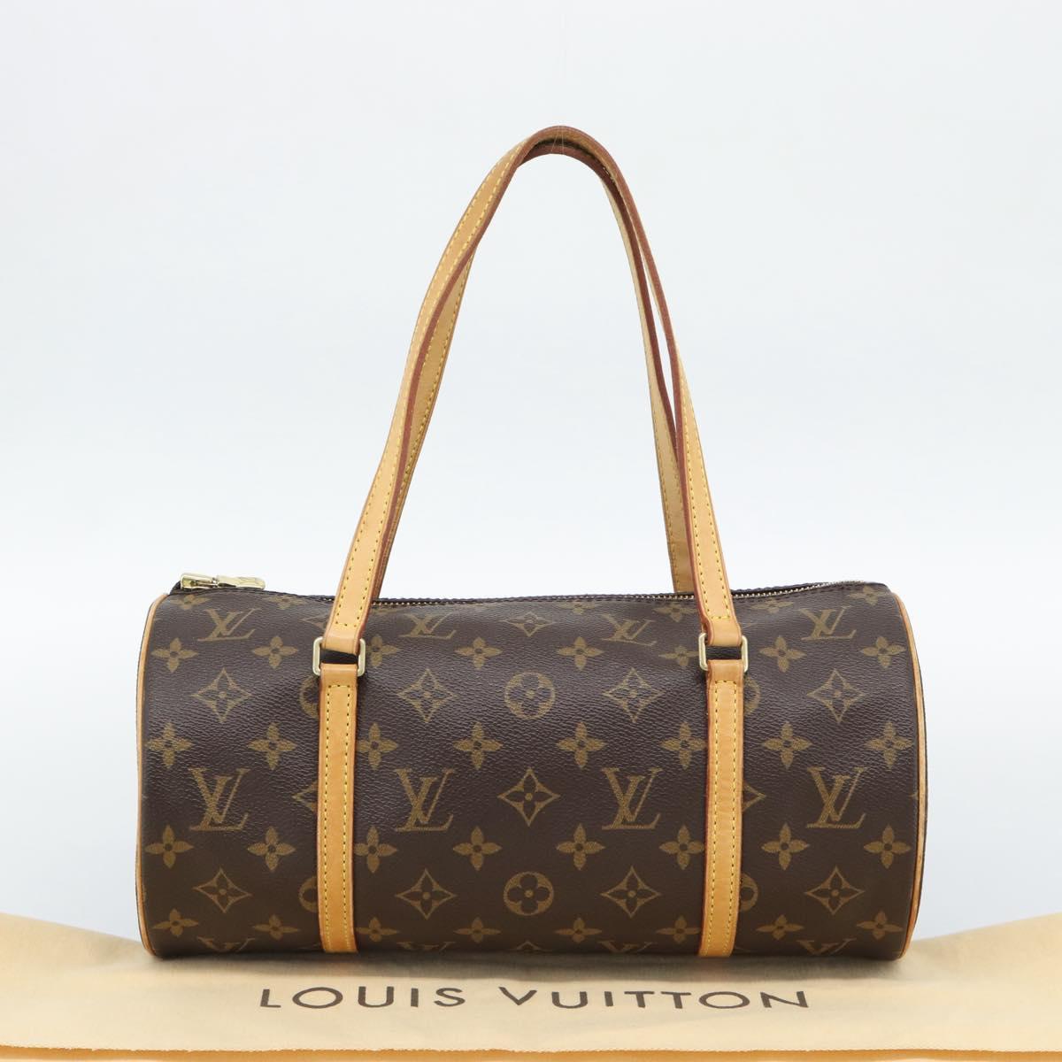 LOUIS VUITTON Monogram Papillon 30 Hand Bag M51385 LV Auth 191857V