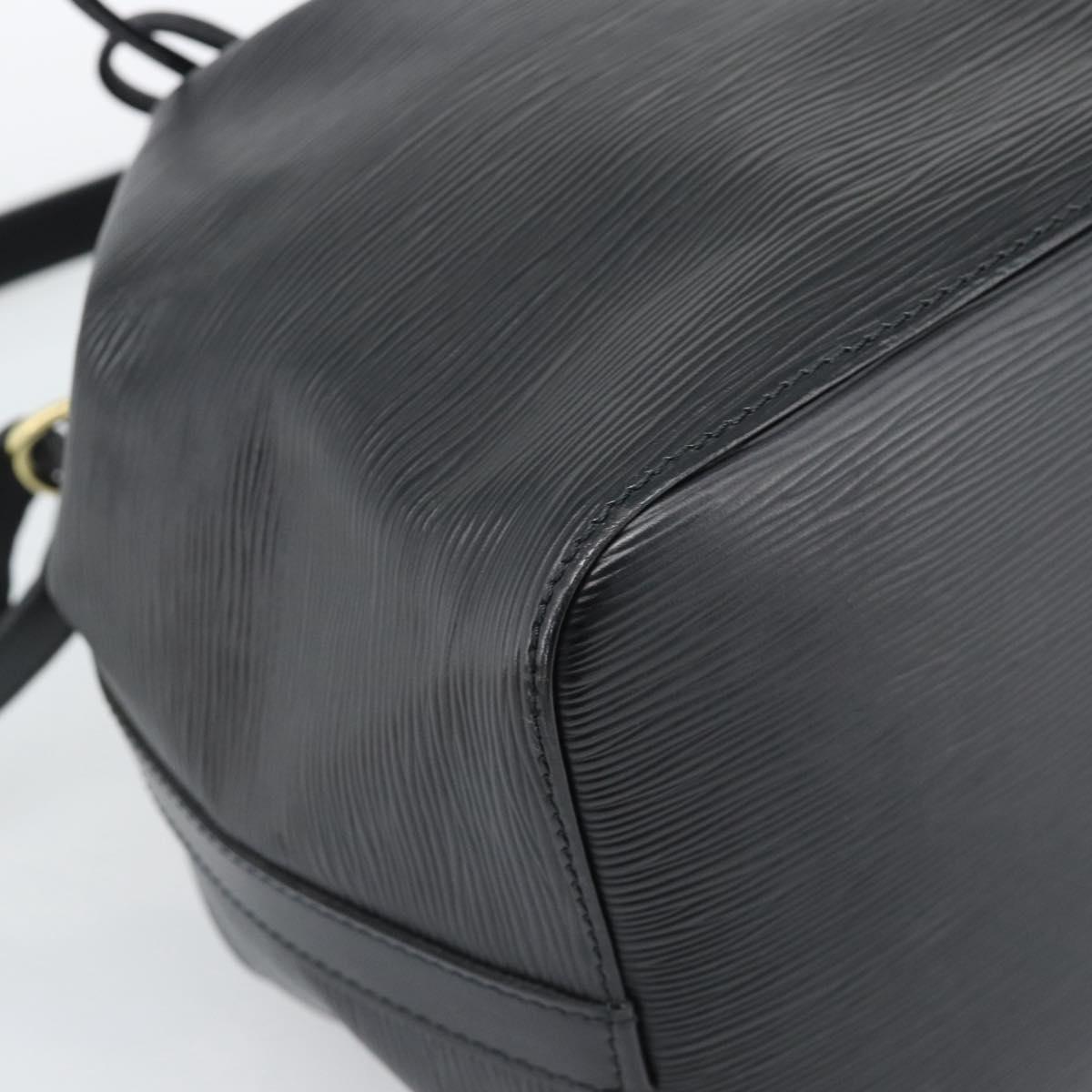 LOUIS VUITTON Epi Petit Noe Shoulder Bag Black M44102 LV Auth 191858V