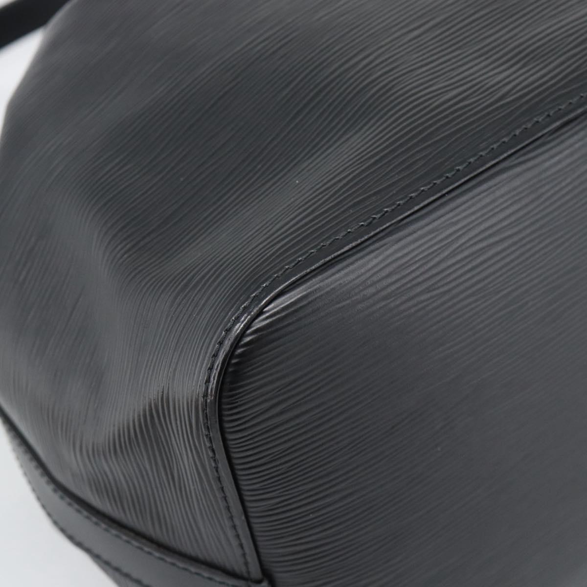 LOUIS VUITTON Epi Petit Noe Shoulder Bag Black M44102 LV Auth 191858V