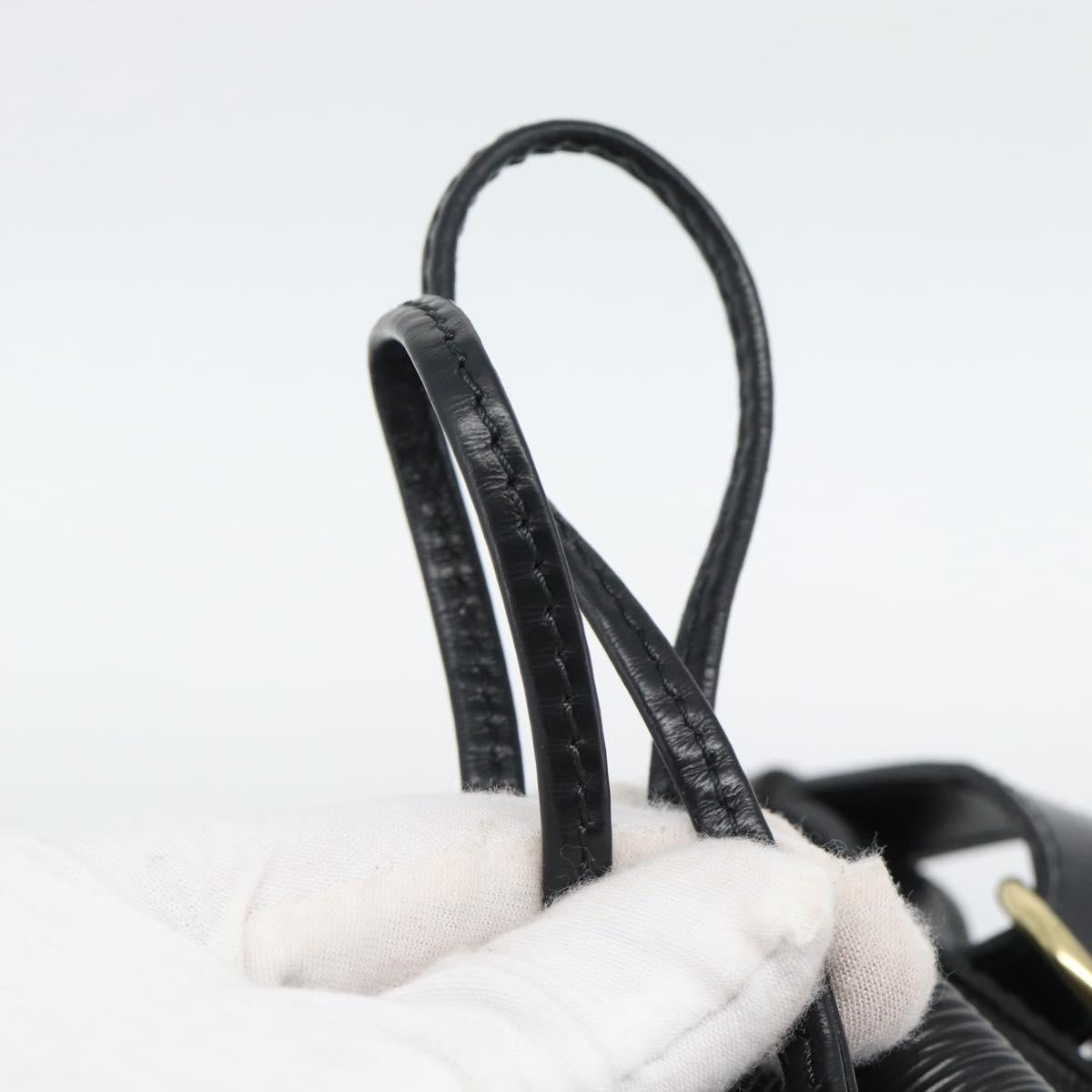 LOUIS VUITTON Epi Petit Noe Shoulder Bag Black M44102 LV Auth 191858V