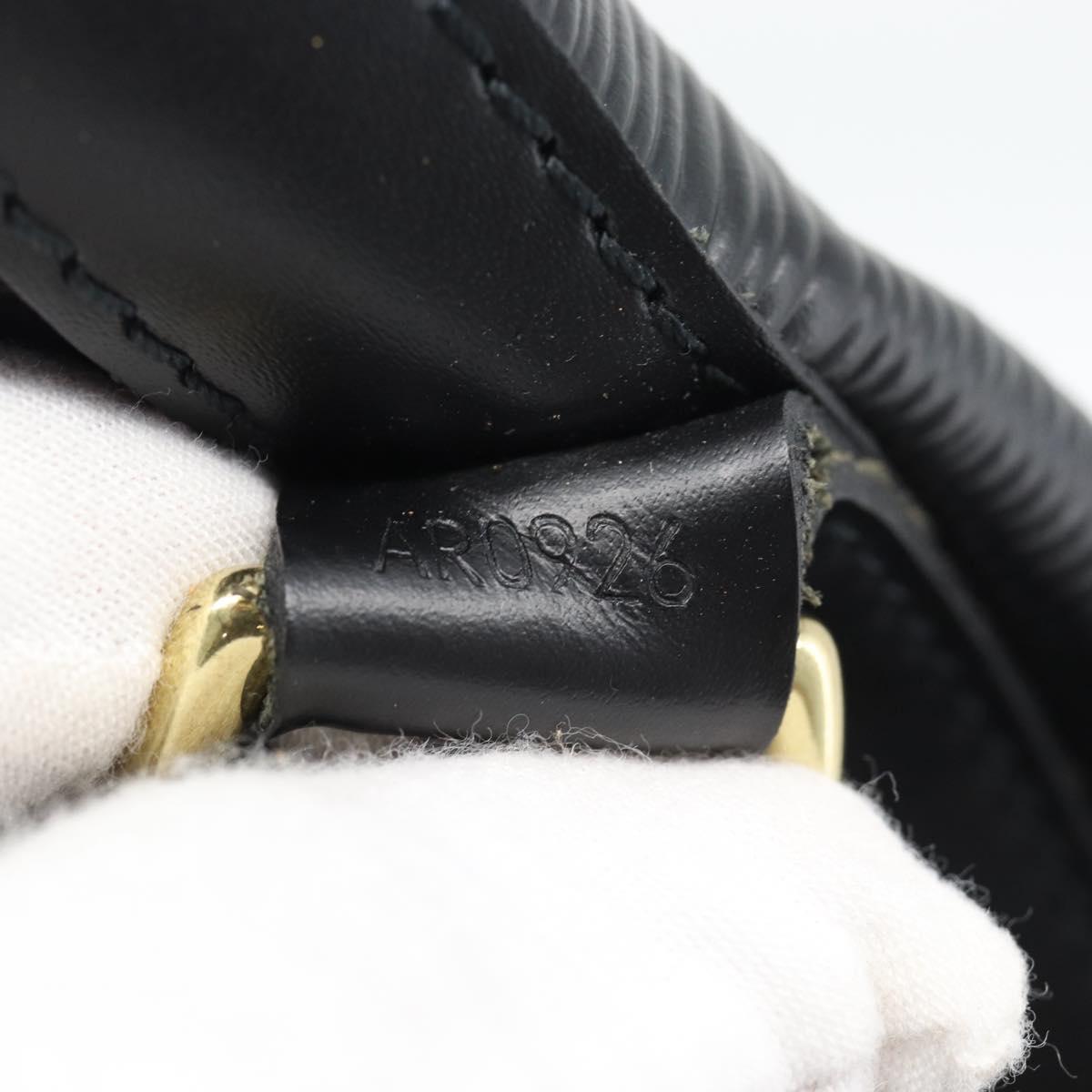 LOUIS VUITTON Epi Petit Noe Shoulder Bag Black M44102 LV Auth 191858V