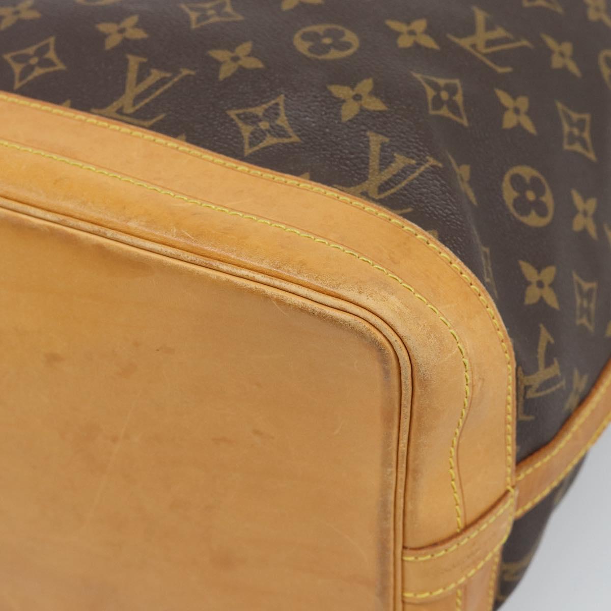 LOUIS VUITTON Monogram Noe Shoulder Bag M42224 LV Auth 191859A