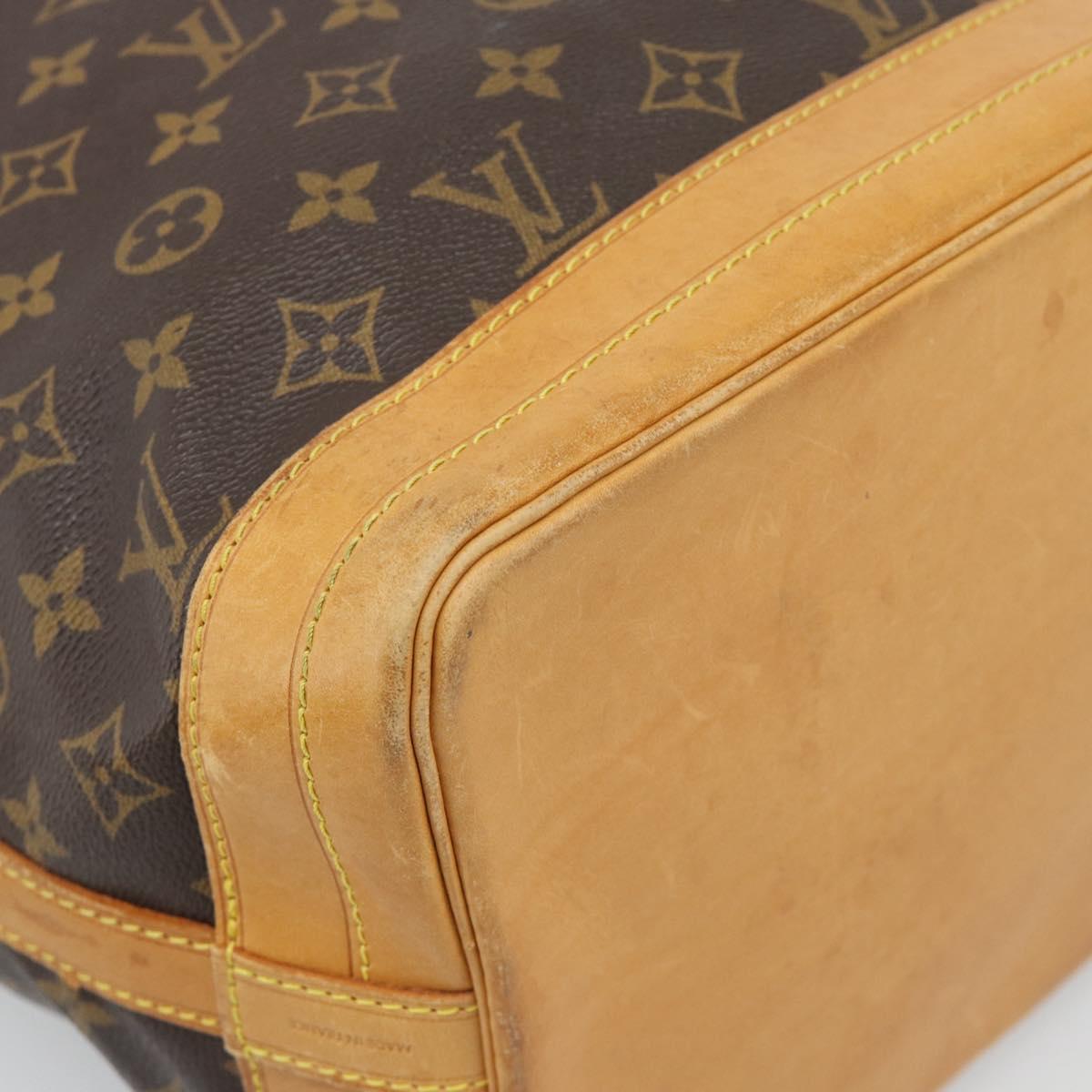 LOUIS VUITTON Monogram Noe Shoulder Bag M42224 LV Auth 191859A