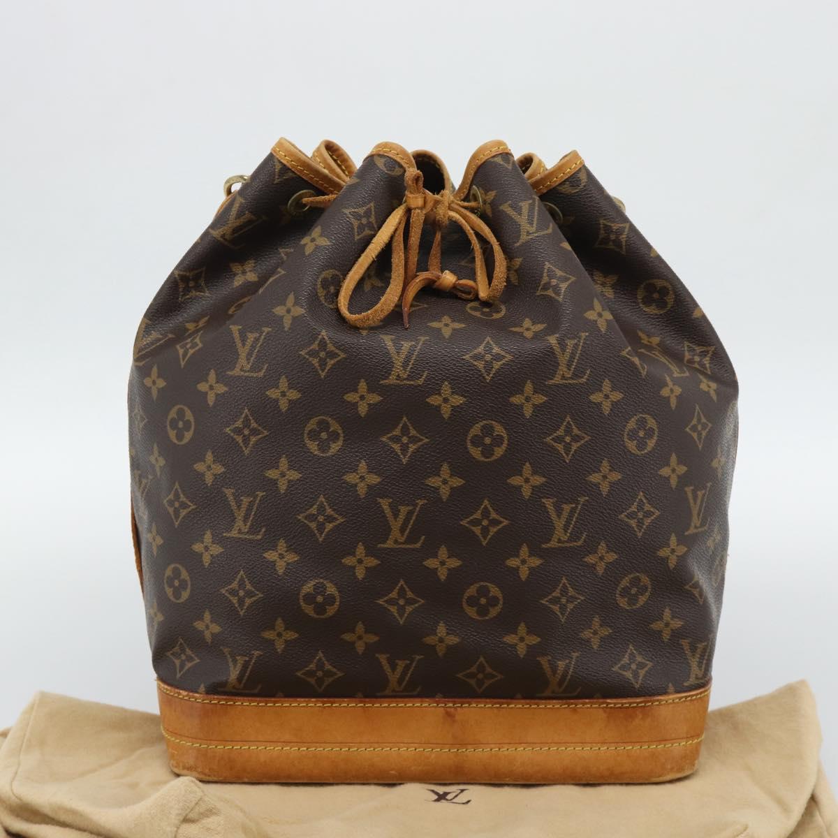 LOUIS VUITTON Monogram Noe Shoulder Bag M42224 LV Auth 191859A