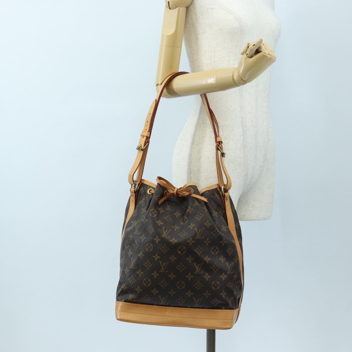 LOUIS VUITTON Monogram Noe Shoulder Bag M42224 LV Auth 191860SAV