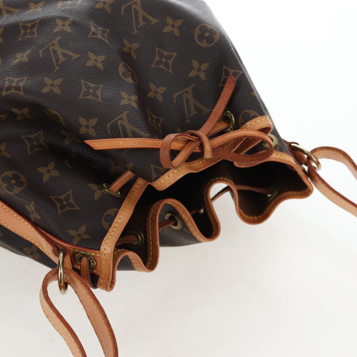 LOUIS VUITTON Monogram Noe Shoulder Bag M42224 LV Auth 191860SAV