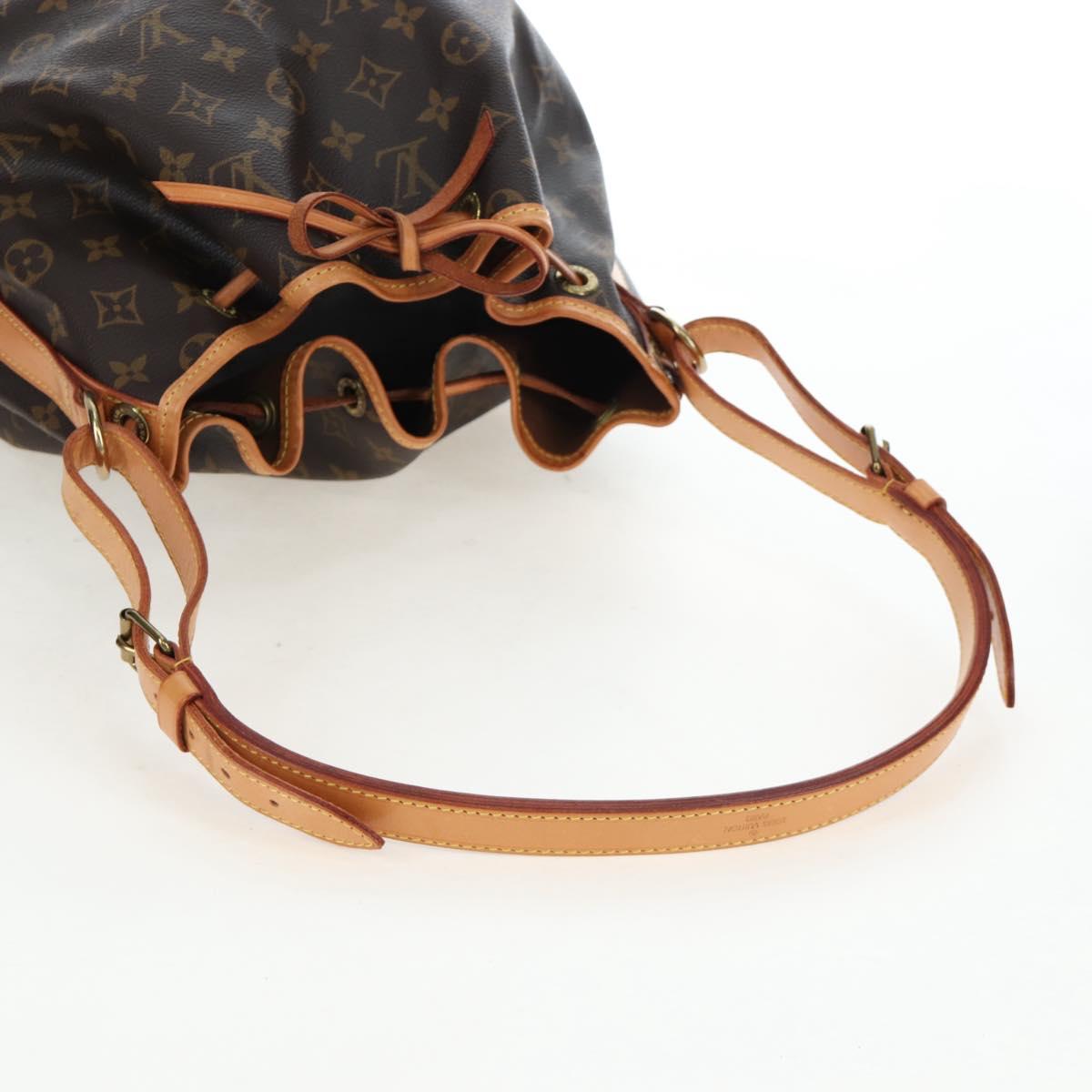 LOUIS VUITTON Monogram Noe Shoulder Bag M42224 LV Auth 191860SAV