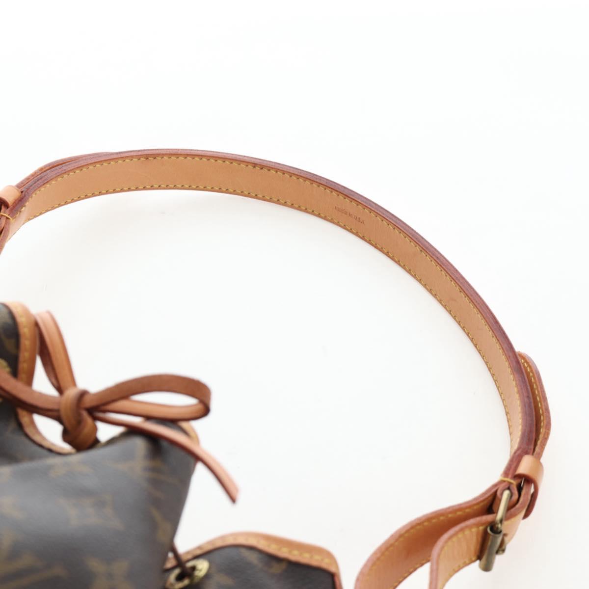 LOUIS VUITTON Monogram Noe Shoulder Bag M42224 LV Auth 191860SAV