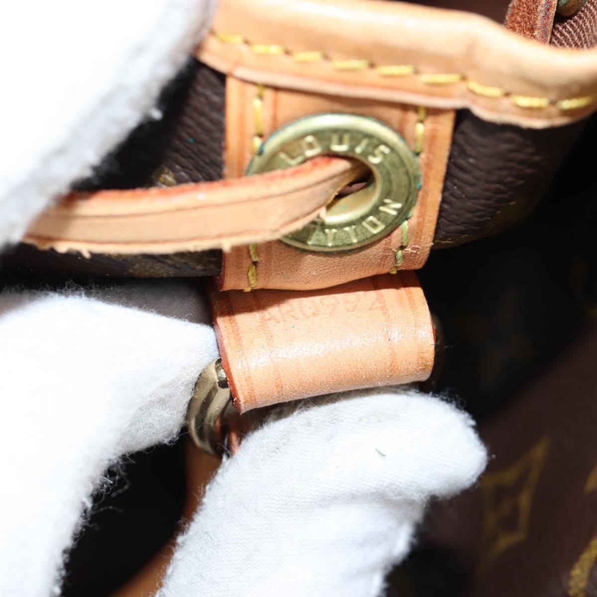 LOUIS VUITTON Monogram Noe Shoulder Bag M42224 LV Auth 191861SAV
