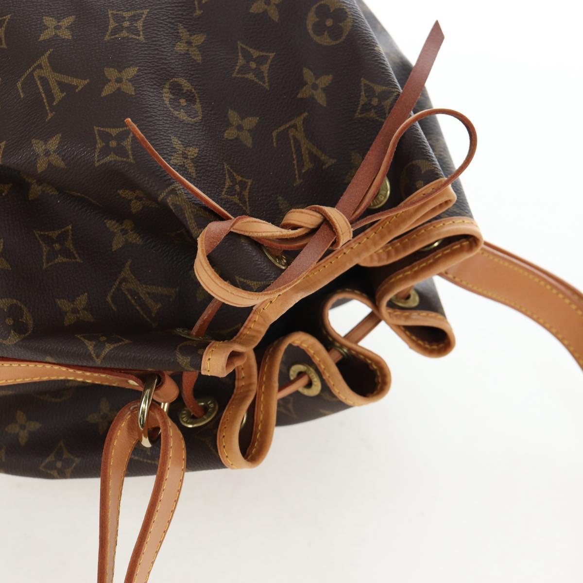 LOUIS VUITTON Monogram Noe Shoulder Bag M42224 LV Auth 191861SAV