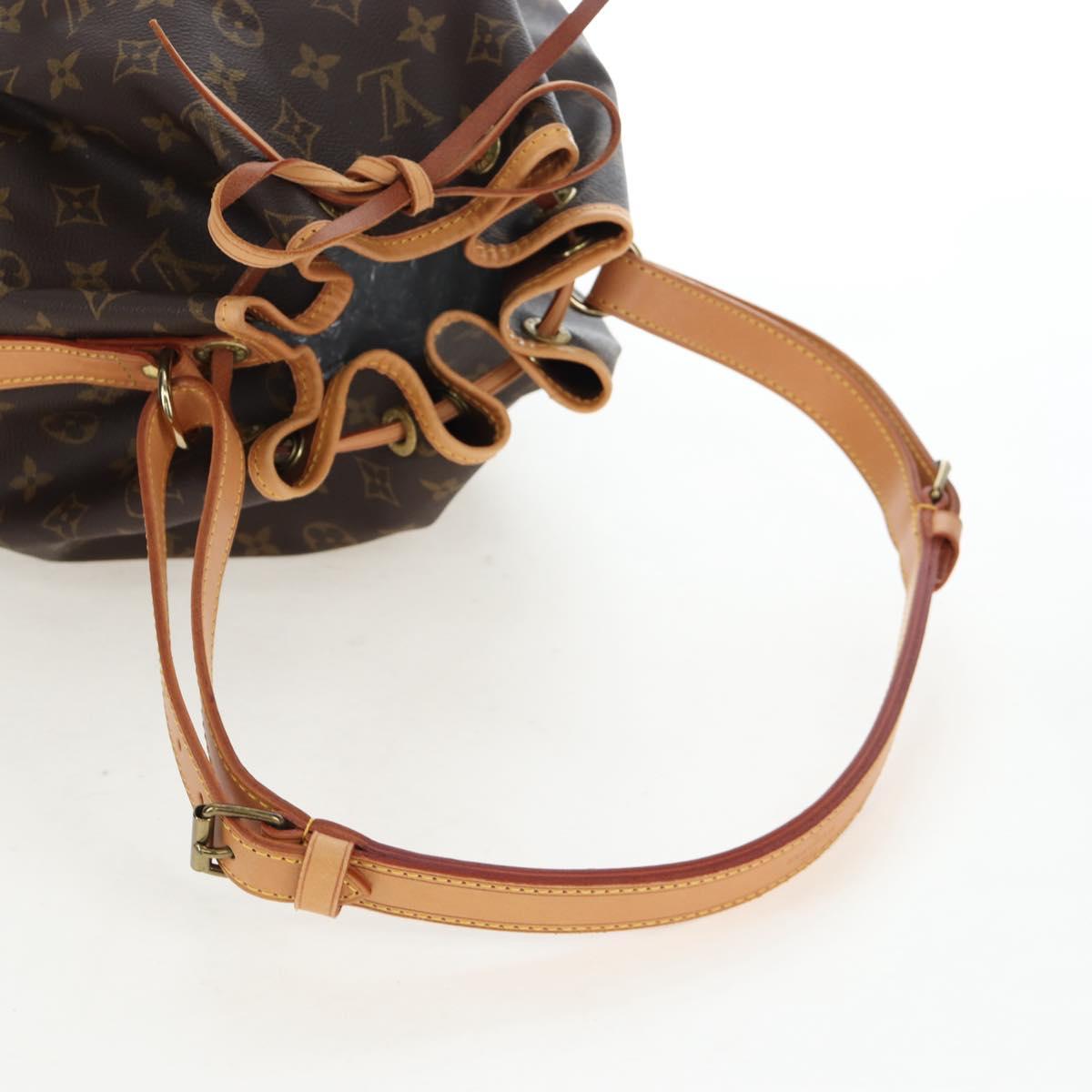 LOUIS VUITTON Monogram Noe Shoulder Bag M42224 LV Auth 191861SAV