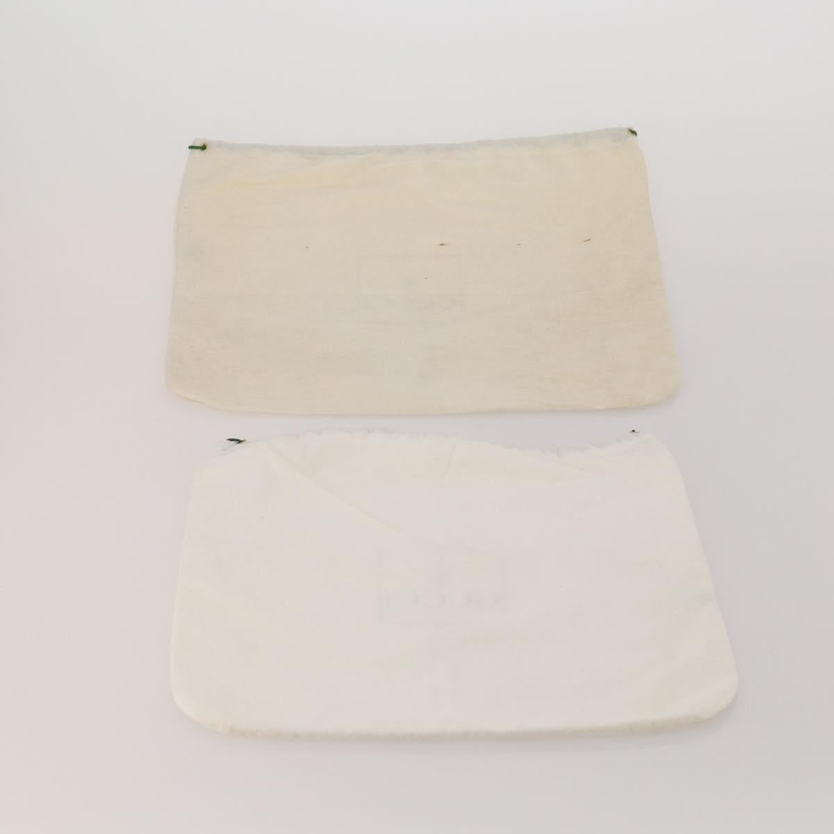 GUCCI Dust Bag Cotton Set of 20 Beige Auth 191873