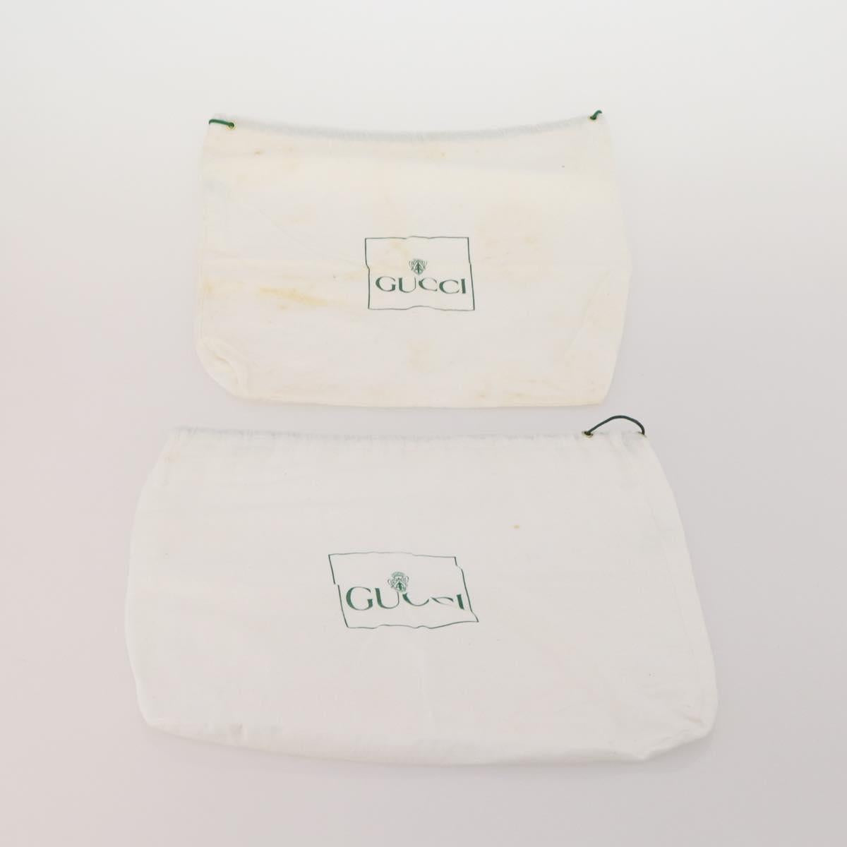 GUCCI Dust Bag Cotton Set of 20 Beige Auth 191873