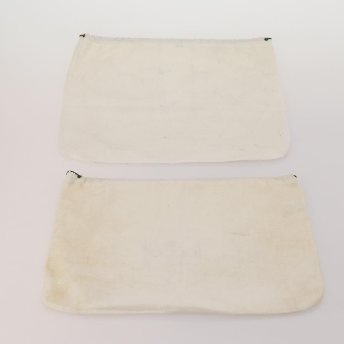 GUCCI Dust Bag Cotton Set of 20 Beige Auth 191873