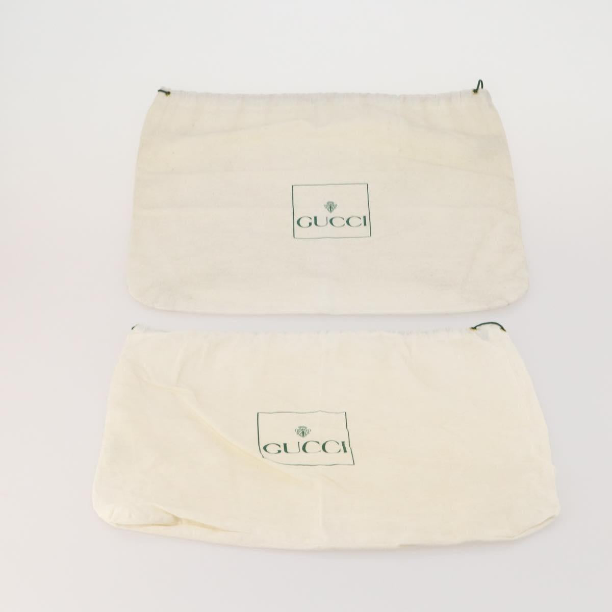 GUCCI Dust Bag Cotton Set of 20 Beige Auth 191873