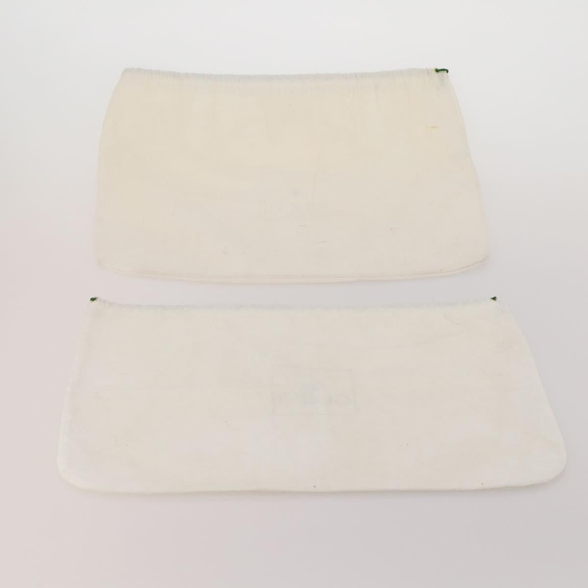 GUCCI Dust Bag Cotton Set of 20 Beige Auth 191873