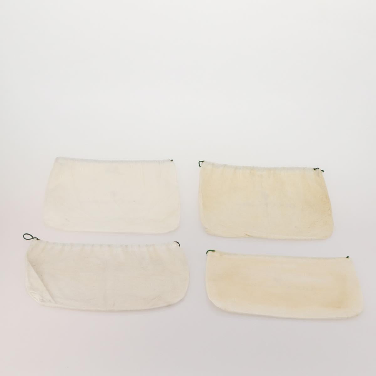 GUCCI Dust Bag Cotton Set of 20 White Auth 191874