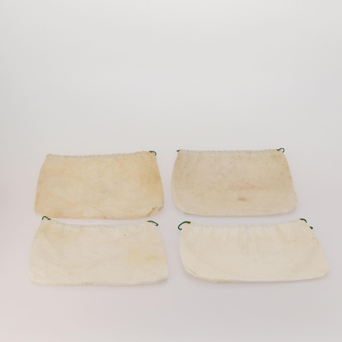 GUCCI Dust Bag cotton Set of 30 Beige Auth 191875