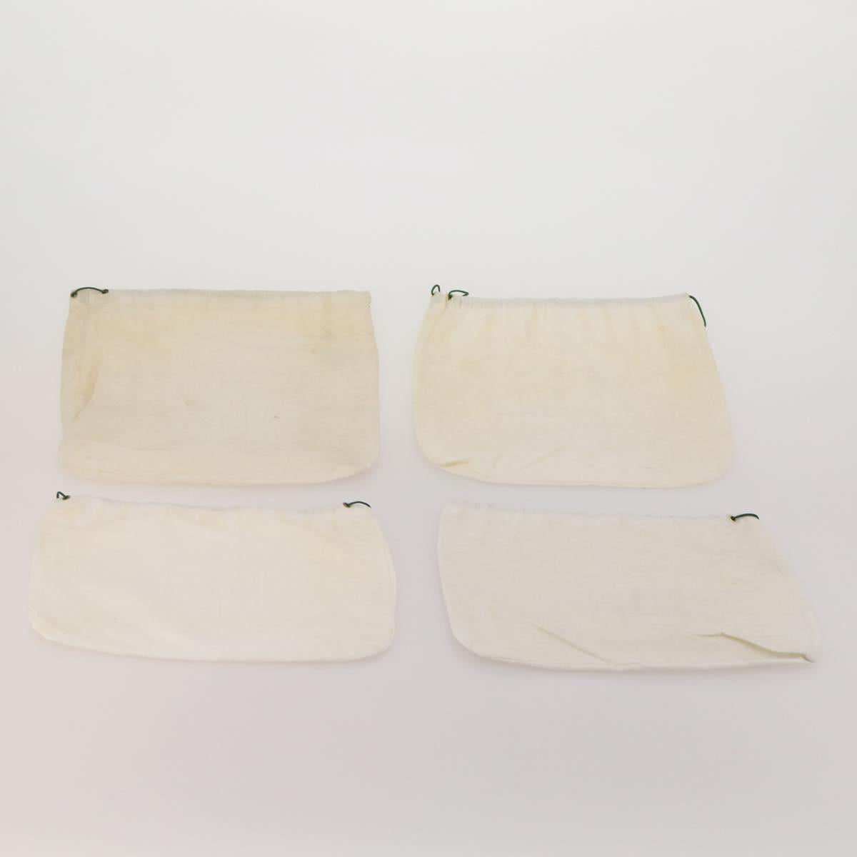 GUCCI Dust Bag Cotton Set of 20 White Auth 191876