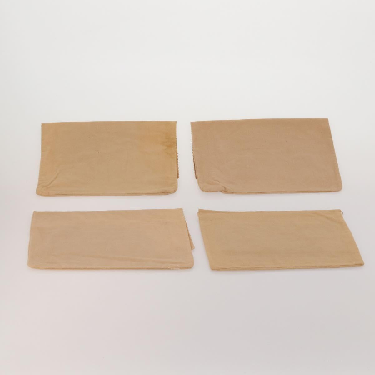 LOUIS VUITTON Dust Bag Cotton Set of 26 Beige LV Auth 191877