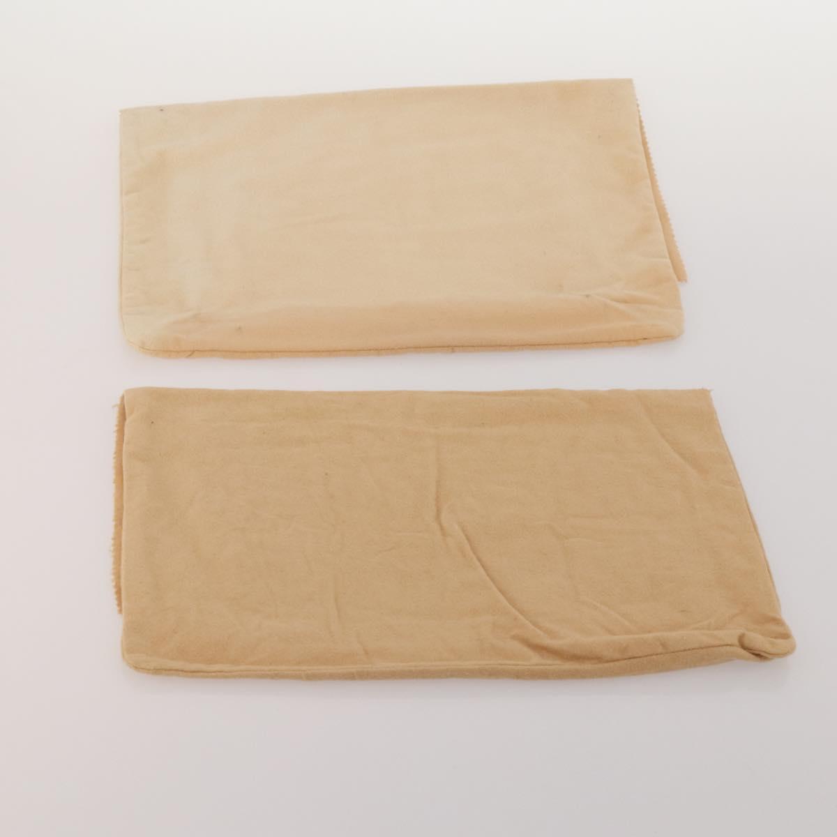 LOUIS VUITTON Dust Bag Cotton Set of 26 Beige LV Auth 191877