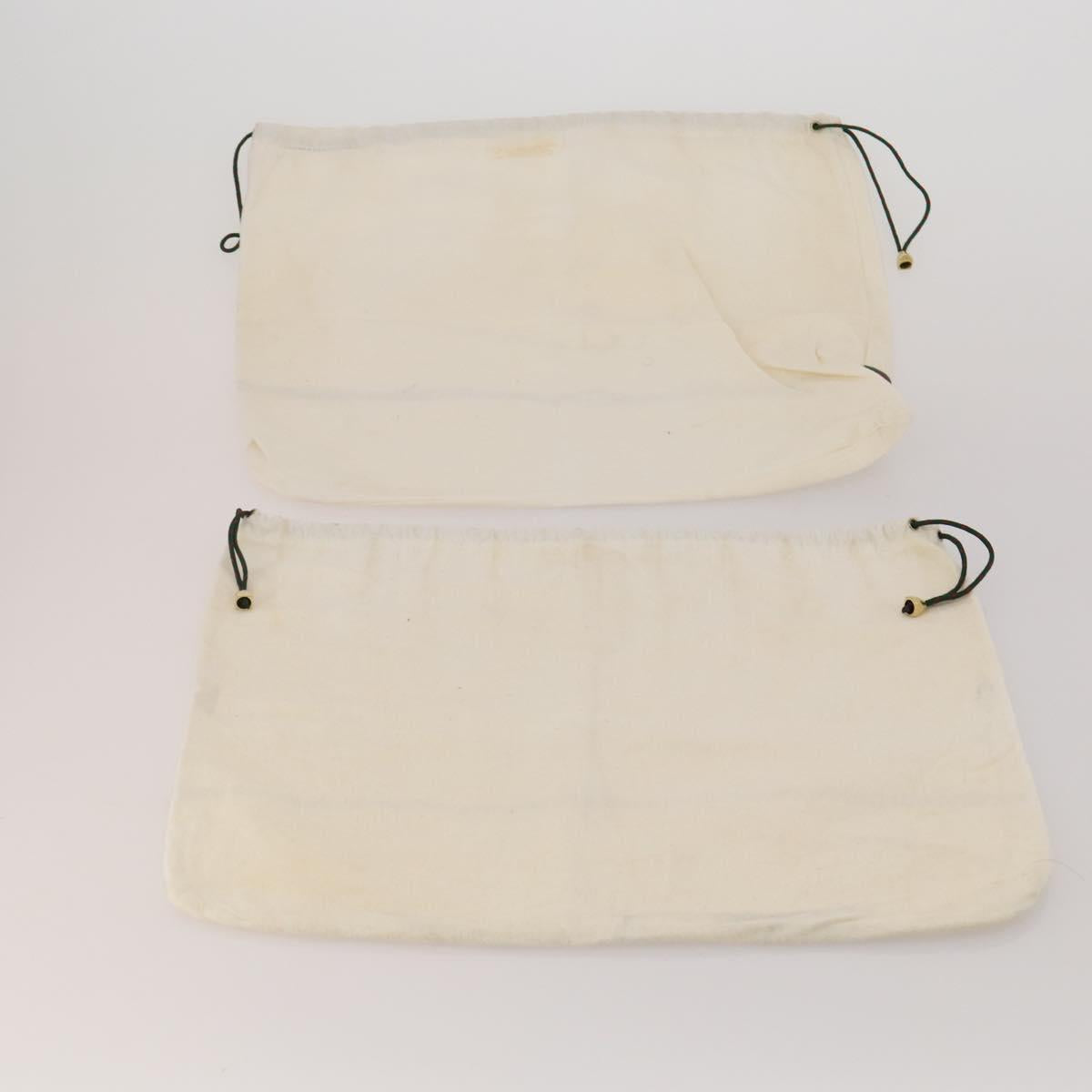GUCCI Dust Bag Cotton Set of 20 White Auth 191879