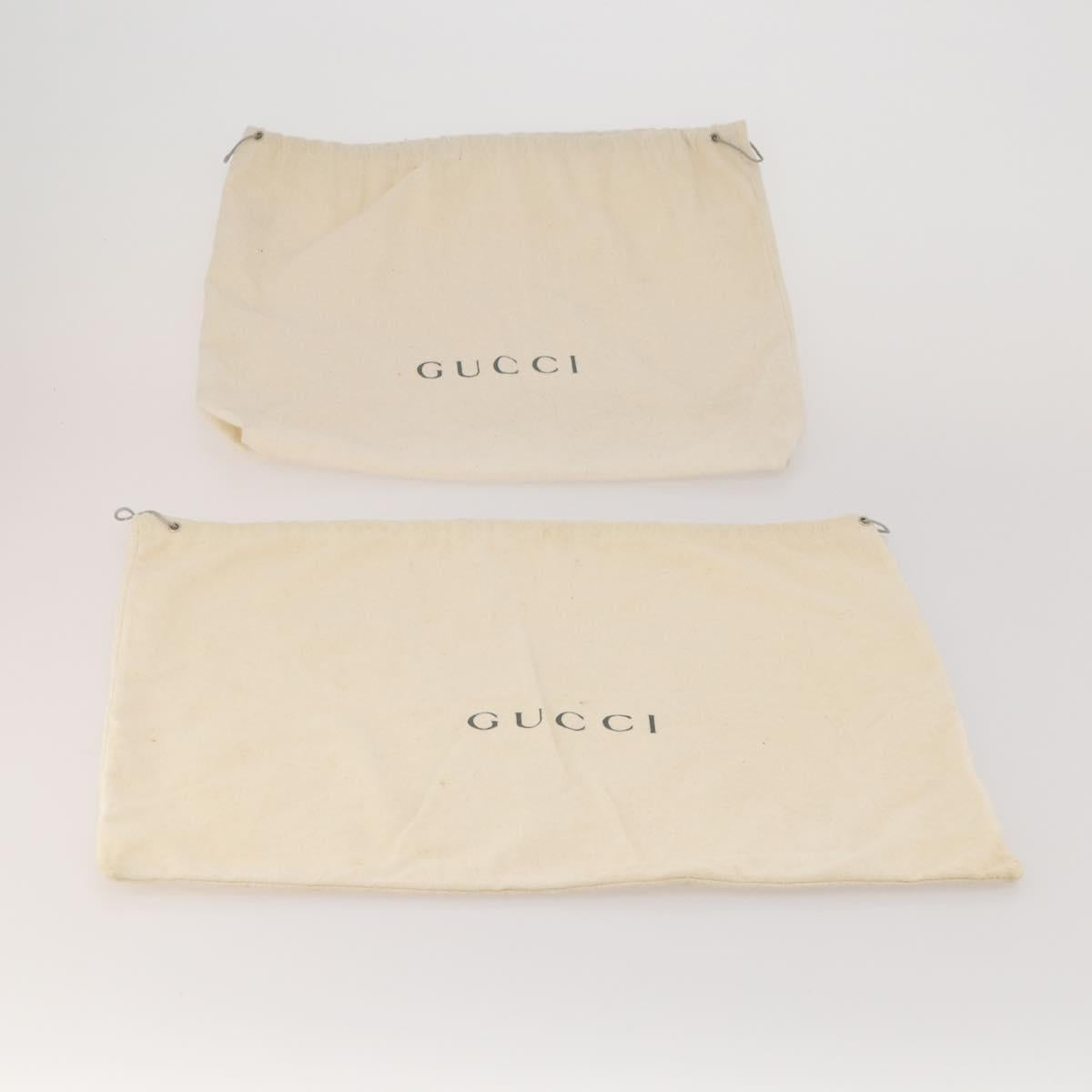 GUCCI Dust Bag Cotton Set of 20 Beige Auth 191881