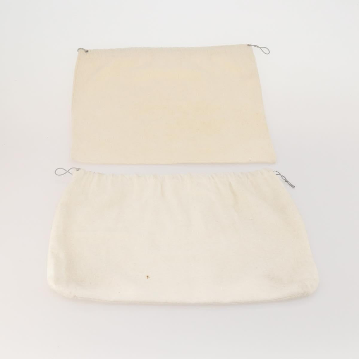 GUCCI Dust Bag Cotton Set of 20 Beige Auth 191881