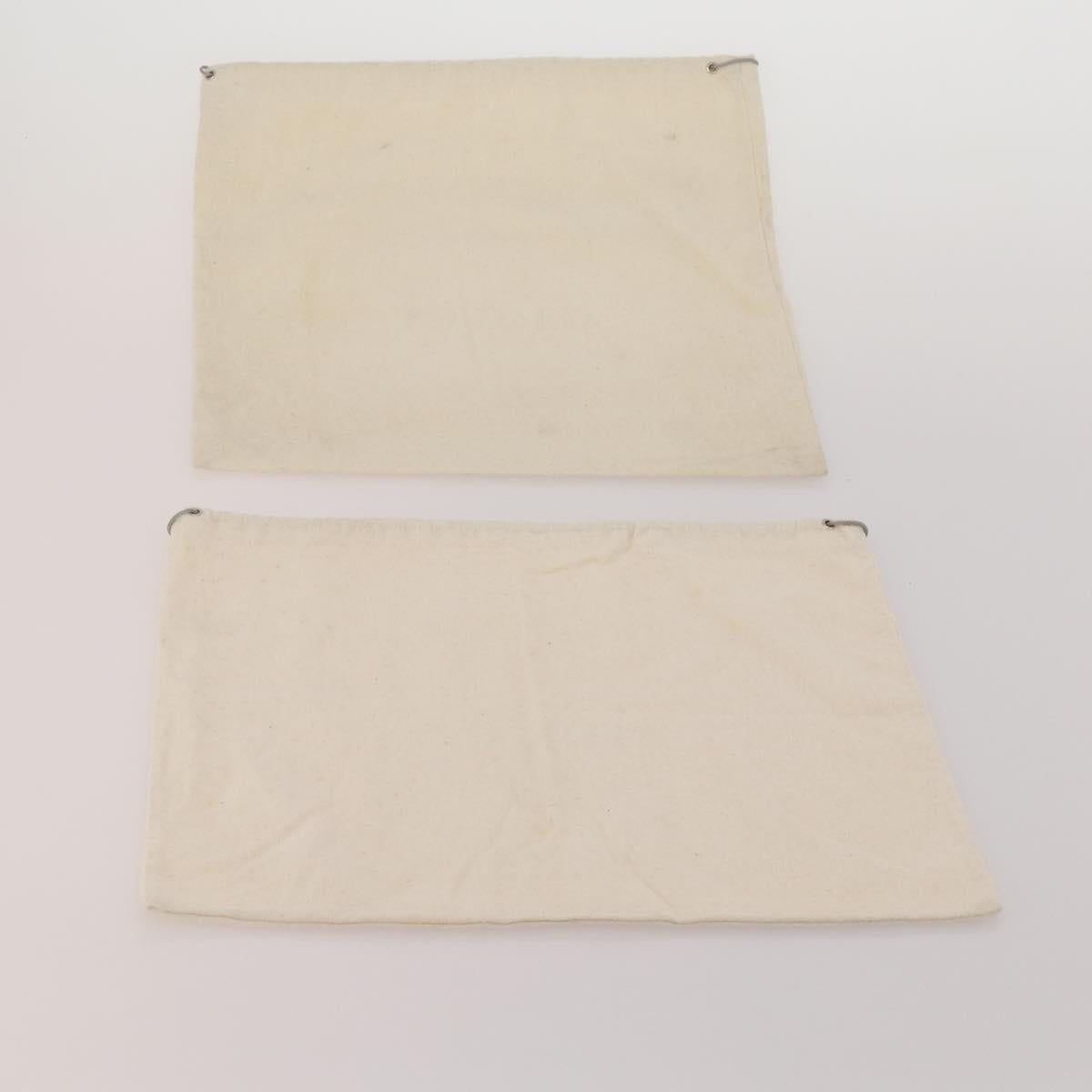 GUCCI Dust Bag Cotton Set of 20 Beige Auth 191881