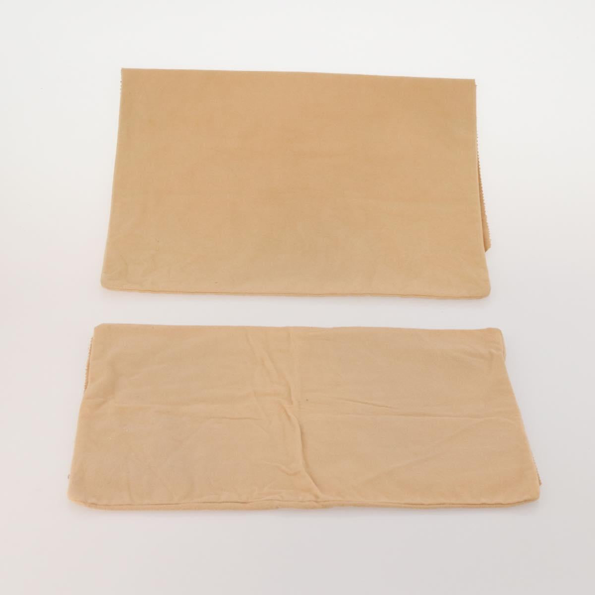 LOUIS VUITTON Dust Bag Cotton Set of 20 Beige LV Auth 191882