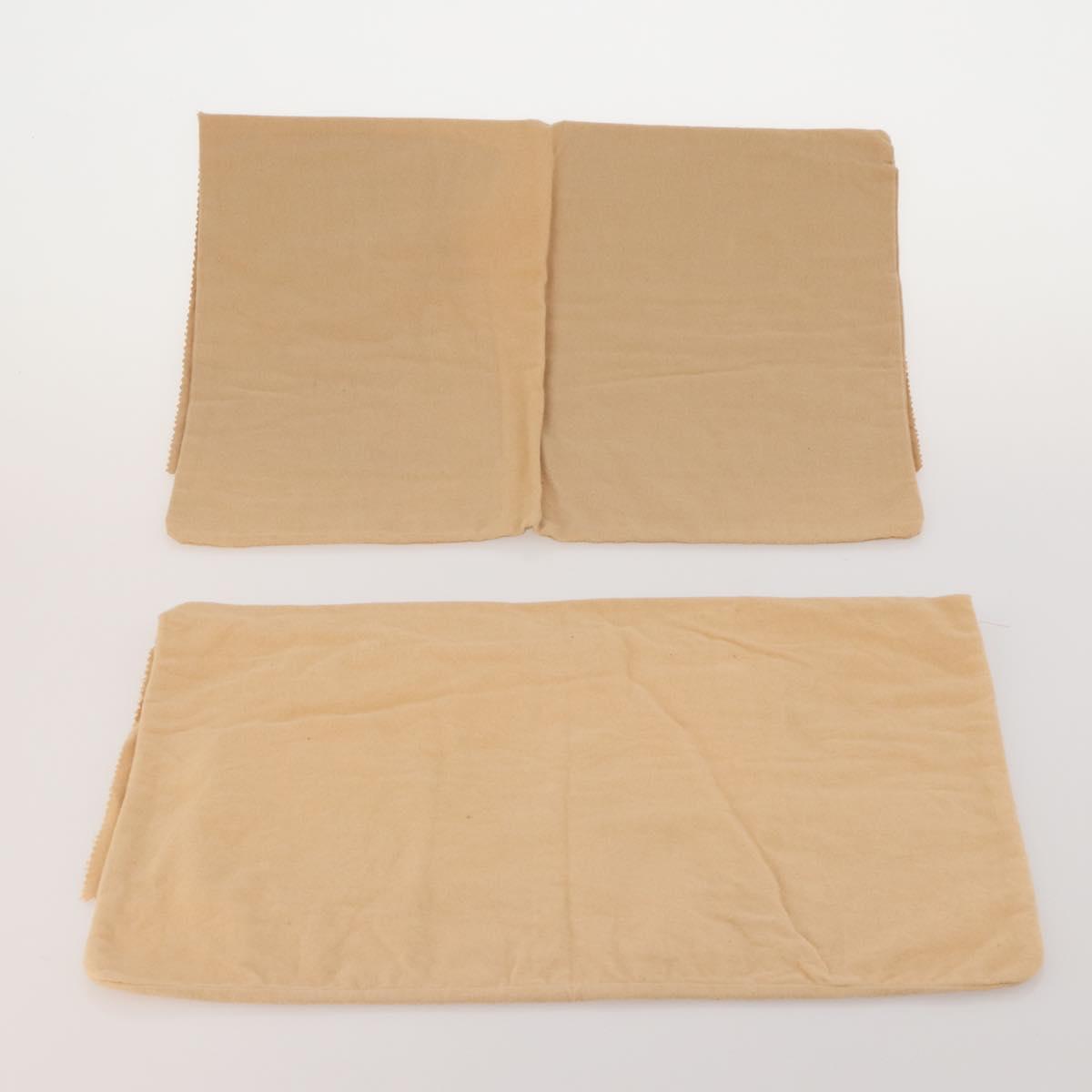 LOUIS VUITTON Dust Bag Cotton Set of 20 Beige LV Auth 191882