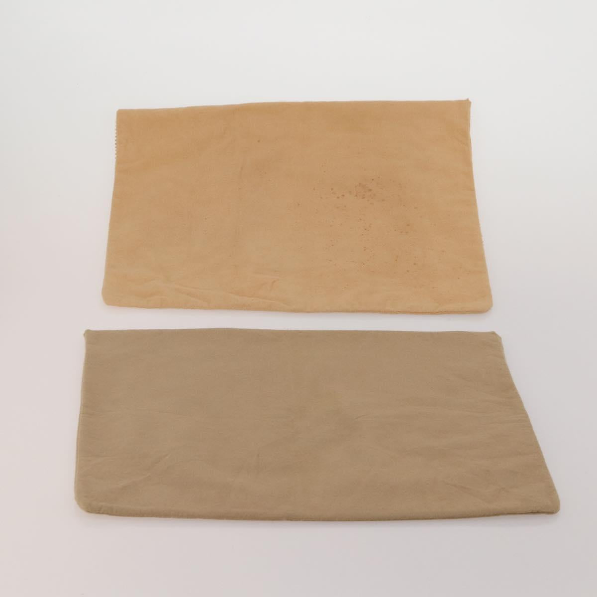 LOUIS VUITTON Dust Bag Cotton Set of 20 Beige LV Auth 191882