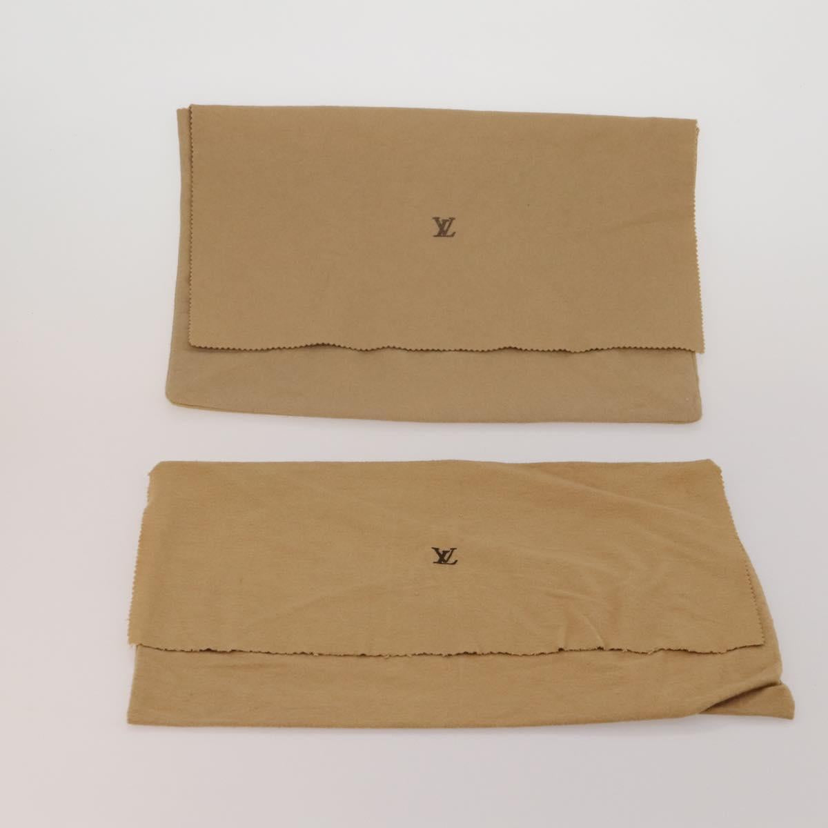 LOUIS VUITTON Dust Bag Cotton Set of 20 Beige LV Auth 191882
