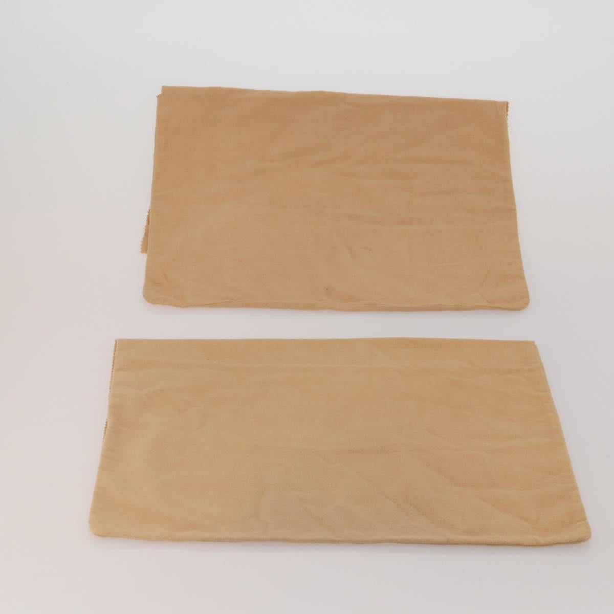 LOUIS VUITTON Dust Bag Cotton Set of 20 Beige LV Auth 191882