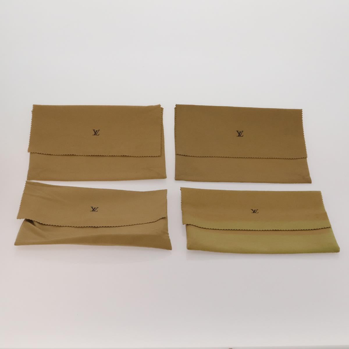 LOUIS VUITTON Dust Bag Cotton Set of 20 Beige LV Auth 191883