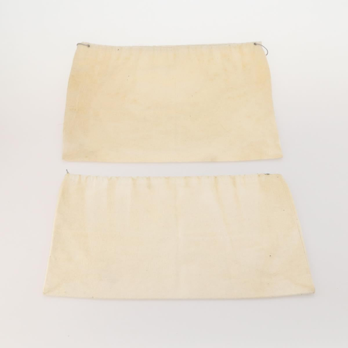 GUCCI Dust Bag Cotton Set of 20 Beige Auth 191884