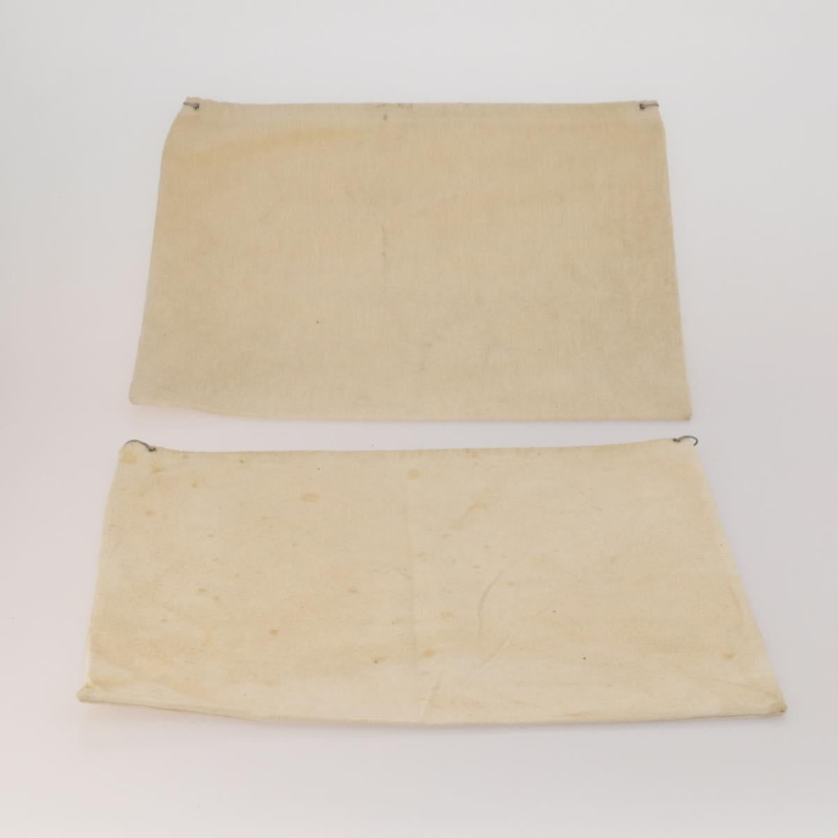 GUCCI Dust Bag Cotton Set of 20 Beige Auth 191884