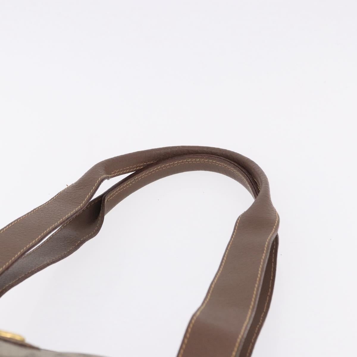 GUCCI GG Supreme Boston Bag PVC Beige Gold 012 1095 6080 Auth 191889