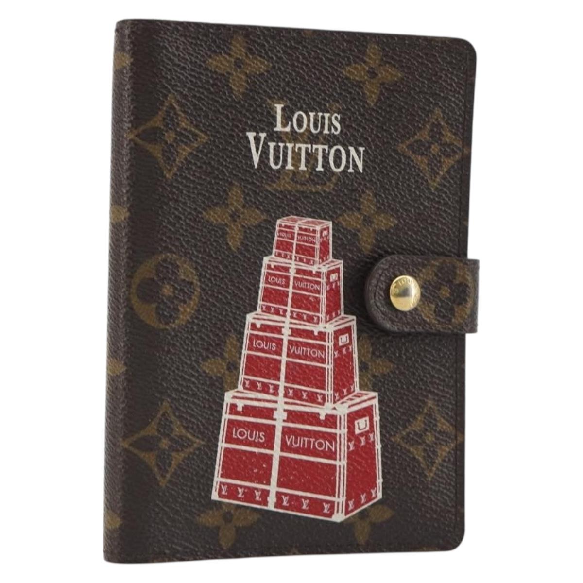 LOUIS VUITTON Monogram Maruenpire Agenda PM Day Planner Cover LV Auth 191951V