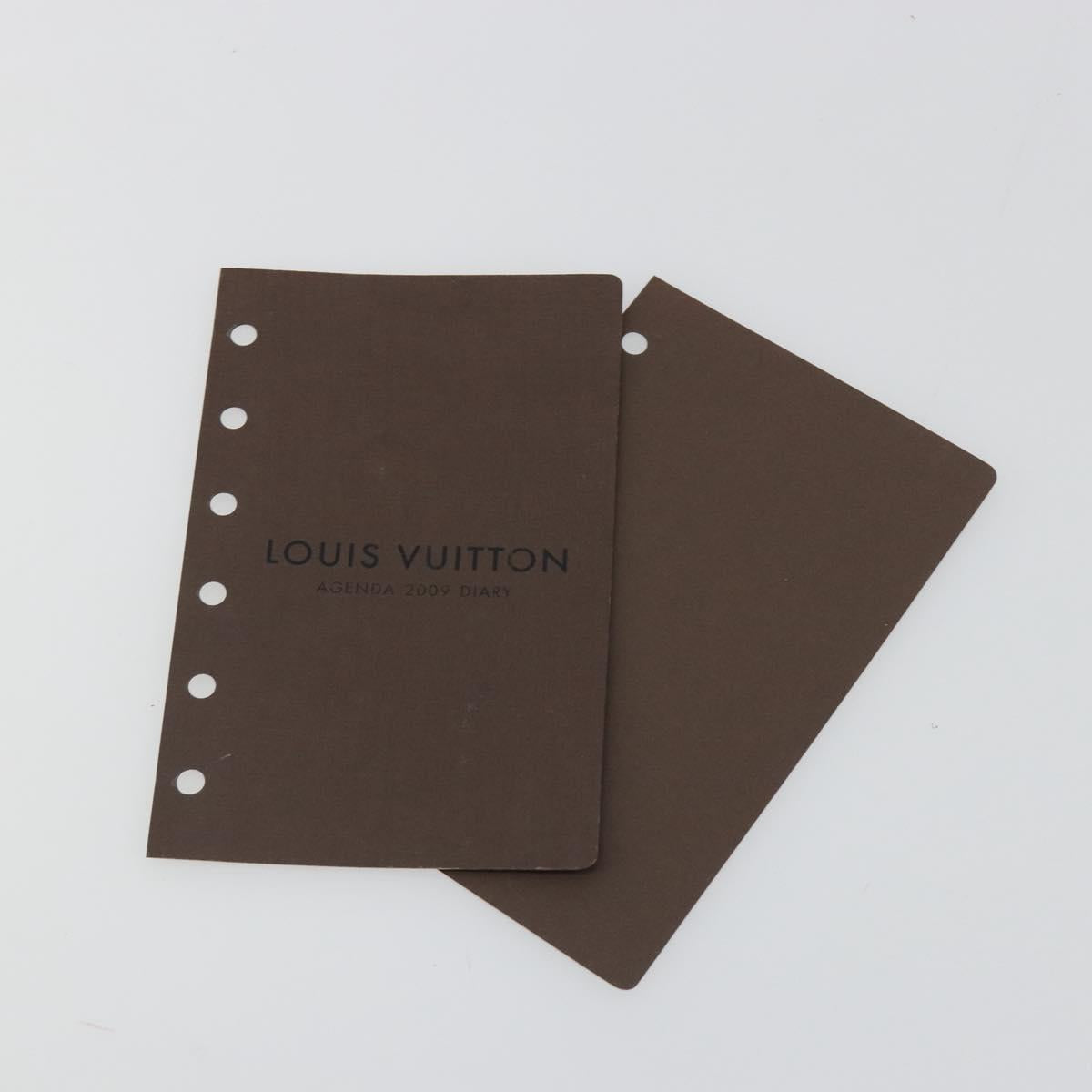 LOUIS VUITTON Monogram Maruenpire Agenda PM Day Planner Cover LV Auth 191951V