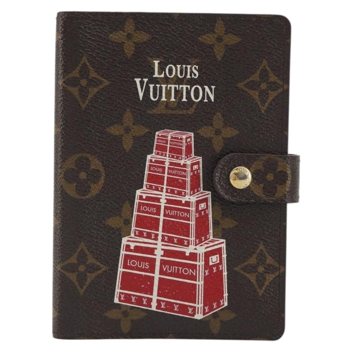 LOUIS VUITTON Monogram Maruenpire Agenda PM Day Planner Cover LV Auth 191951V
