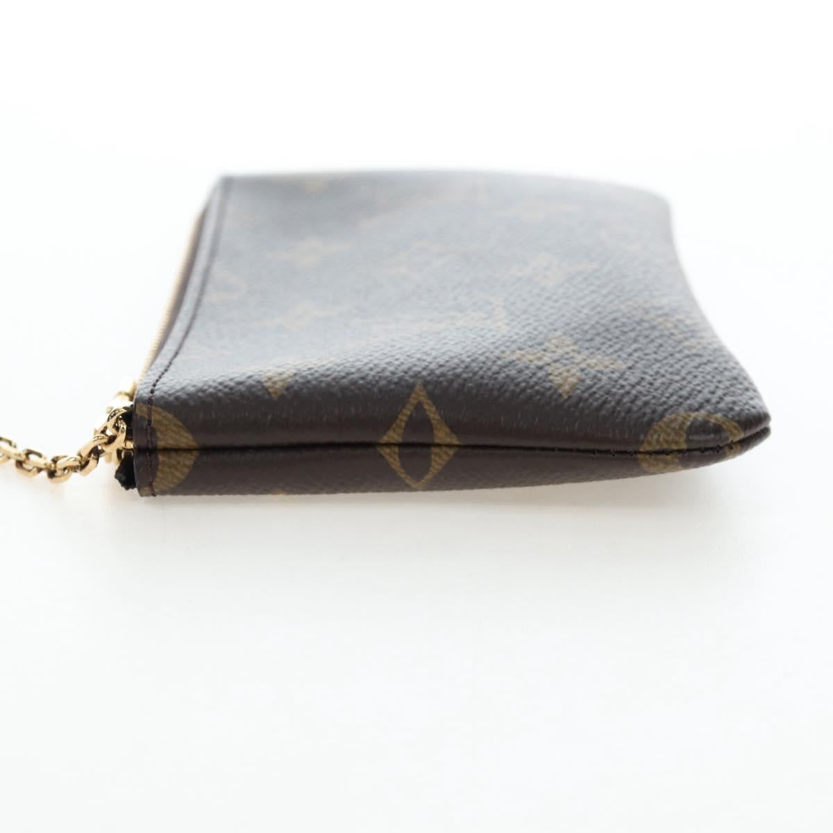 LOUIS VUITTON Monogram Pochette ClesS Key Case M13559 LV Auth 191952M