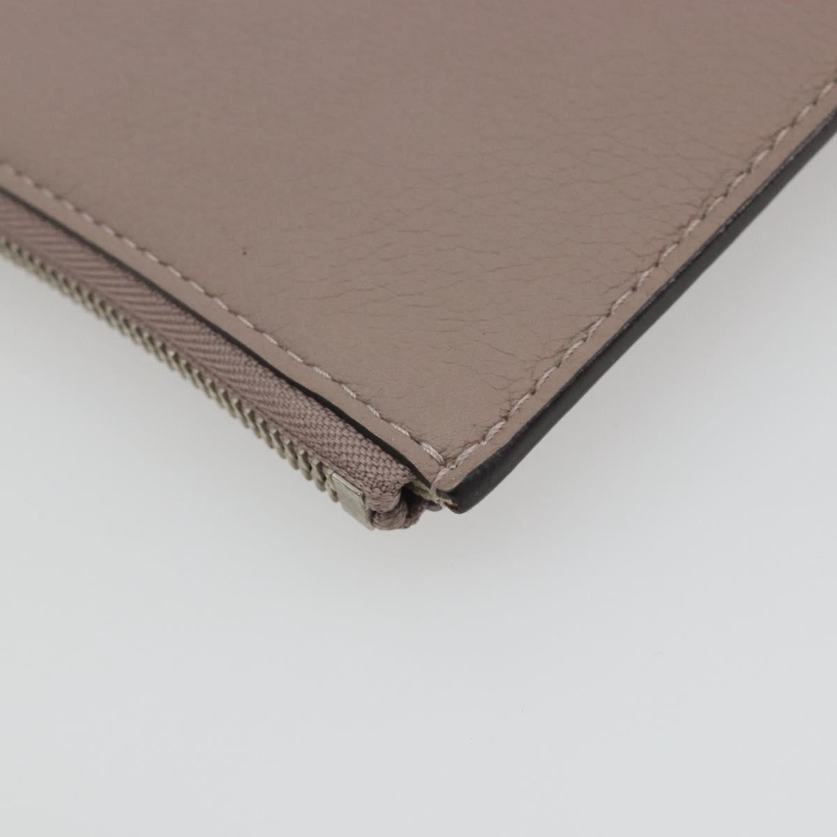 LOUIS VUITTON Pochette Jules PM Clutch Bag Leather Taupe R99760 LV Auth 191954V